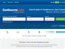 Tablet Screenshot of eastbourne-jobs.co.uk